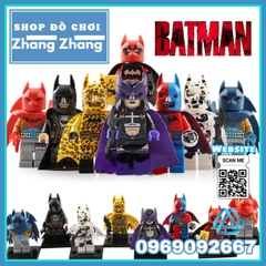Xếp hình Batman & Huntress siêu anh hùng DC Lego Minifigures WM6027