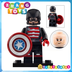 Xếp hình Winter Soldier - Agent 13 - Baron Zemo - US Agent - Batroc - Falcon Battlestar Lego Minifigures Xinh X0313
