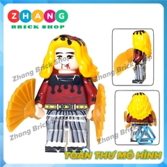 Đồ chơi xếp hình Demon Slayer trong Kimetsu no Yaiba thanh gươm diệt quỷ Minifigures KOPF KF6163