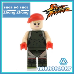 Xếp hình Street Fighter Wave 2 Lego Minifigures Kopf KF8016