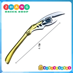 Xếp hình Đao Thanos và quyền trượng Loki - Thanos Double-edged Sword - Wand of Mind - Lego Minifigures Xinh Xh1400 x1404