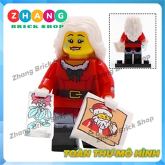 Xếp hình Giáng sinh Christmas Siêu anh hùng Marvel Lễ phục sinh Lego Minifigures Xinh X0275