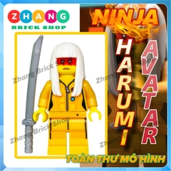 Đồ chơi xếp hình Ninjago Arcade Avatar Lloyd Nya Cole Jay Kai trang trí bánh sinh nhật Minifigures