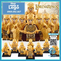 Xếp hình Mô hình tộc tiên Elven Soldiers trong The Lord of the Rings Lego Minifigures Xinh X0315