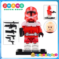 Xếp hình Star Wars binh đoàn Armored Clone Trooper mới nhất 2021 Lego Minifigures Xinh X0300