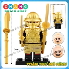 Đồ chơi Xếp hình Võ sĩ đạo cuối cùng The Last Samurai đầy đủ giáp phụ kiện đi kèm Lego Minifigures WM6090