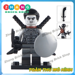 Xếp hình Ninjago Shadow - Ash - Slackjaw - Blunck - Rivett - Vermin - Raggmunk - Machia Lego Minifigures POGO PG8055