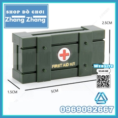 Đồ chơi xếp hình thùng đạn dược quân nhu quân đội Minifigures
