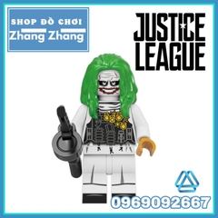 Đồ chơi xếp hình gồm Spider Man - Flash - Catwoman - Joker - Deathstroke - Superman - Batman Minifigures Kopf KF6136