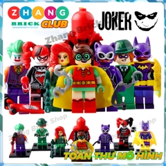 Xếp hình Robin và băng đảng Joker Lego Minifigures Xinh X0152