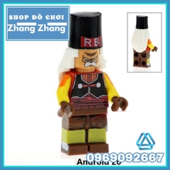 Xếp hình Dragon Ball Z Android 20 trong 7 viên ngọc rồng Lego Minifigures Kopf KF989