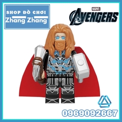 Xếp hình Loki trong Thor - The Darkness Lego Minifigures Kopf KF6101 KF1223