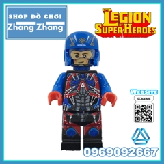 Xếp hình The Flash Atom Lightning Arkham Knight Bane Cosmic Boy DC Comics Lego Minifigures Xinh X0119
