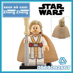 Xếp hình Star Wars Sith Trooper - Han Solo - Luke Skywalker- Snoke- George Lucas Lego Minifigures WM6039