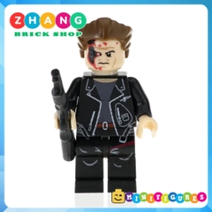 Xếp hình siêu anh hùng DC Comics Batman, Flash, Black Panther Comics Lego Minifigures POGO PG8088