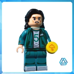 Xếp hình mô hình Trò chơi con mực Squid game gồm Oh Il Nam - Gi Hoon - Sae Byuk Lego Minifigures WM6131