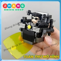 Đồ chơi xếp hình Skibidi Toilet Gman 4.0 Zhang Brick Shop Minifigures KDL828 K2199
