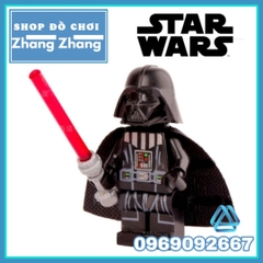 Xếp hình Star Wars nhân vật Darth Vader học trò Sith Lord Palpatine Lego Minifigures POGO PG633