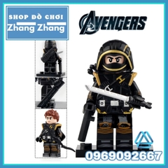 Xếp hình Hawkeye Ronin mới nhất 2021 trong Avengers Endgame Lego Minifigures V002