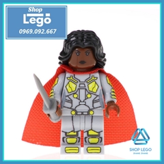 Xếp hình Siêu anh hùng Huntress, Citizen, Red Hood Lego Minifigures POGO PG8123