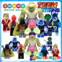 Xếp hình Teen Titans Siêu anh hùng DC Comics Lego Minifigures Xinh X0126