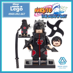 Xếp hình Naruto Uchiha Sasuke - Yahiko - Kisame Hoshigaki - Hidan - Uchiha Itachi Lego Minifigures KDL801