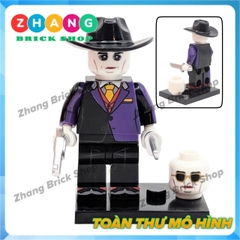 Mô hình nhân vật người dơi batman Deadshot Robin Batgirl Jeromi Valeska G0189 Zhang Brick Shop