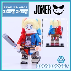 Xếp hình Batman Joker và Harley Quinn trong thành phố gotham Lego Minifigures WM6080