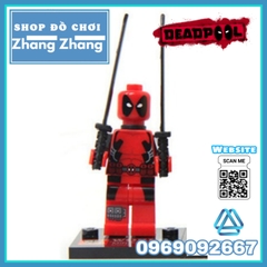 Xếp hình The Flash Wonder woman Catwoman Joker DeadPool Nick Fury Aquaman Cyclops DC Comics Lego Minifigures SY Sy178