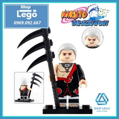 Xếp hình Naruto Sai - Hidan - Sarutobi Hiruzen - Orochimaru - Rock Lee- Aburame Shino Lego Minifigures KDL803