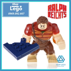 Xếp hình Người khổng lồ đập phá trong hoạt hình Wreck It Ralph tặng kèm hình diều Lego Minifigures Kopf KF700