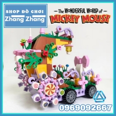 Xếp hình Xe diễu hành của vịt Daisy trong phim hoạt hình chuột Micky Lego Minifigures PRCK 69654