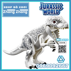[29cm] Xếp hình Khủng long bạo chúa Indominus rex trong Công viên kỷ Jura - Jurassic Park Lego Minifigures Lele L033