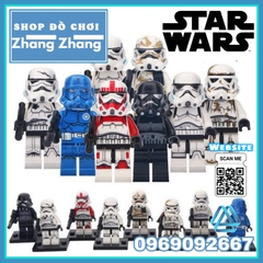 Xếp hình Star Wars binh đoàn Stormtrooper Darth Vader Lego Minifigures WM6037