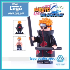 Xếp hình Yahiko Konan Nagato - Uchiha Itachi - Zetsu - Uchia Madara- Deidara - Hoshigaki Kisame Lego Minifigures WM6106
