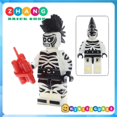 Xếp hình Freeze
- Batgirl
- Gordon
- Alfred - Kabuki Cnins
- Mayor Tan - Zebra Man Lego Minifigures Pogo PG8039