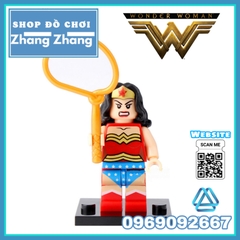 Xếp hình Aquaman Mr Fantastic Catwoman Joker Nick Fury Human Torch Wonder Woman DC Comics Lego Minifigures Xinh 051 059
