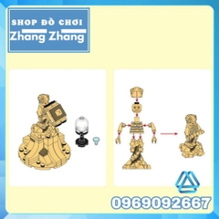 Xếp hình Titans Superboy Atom Smasher Metamorpho Negative Iron Man Vulture Stan Sandman Lego Minifigures Kopf KF6072