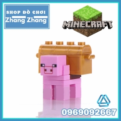 Xếp hình MineCraft Redstone Golem - Creeper - Zombie - Wither Skeleton - Blaze - Wither Lego Minifigures Xinh X0294