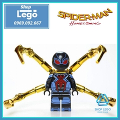 Xếp hình người nhện Spider-man PS4 Dark suit Lego Minifigures Kopf KF1167 KF6090