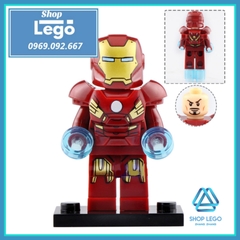 Xếp hình Tuyển tập Iron-man Thanos Warmachine  mk1 Lego Minifigures xinh X0252
