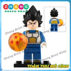 Xếp hình Dragon Ball Android 17 - Krillin
- Tien Shinhan
- Chiaotzu
- Goku - Vegeta Lego Minifigures Koruit KT1007