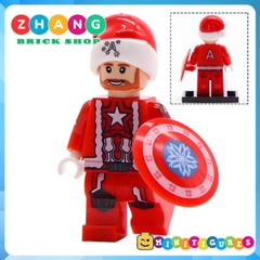 Xếp hình Giáng sinh Christmas Siêu anh hùng Marvel Lễ phục sinh Lego Minifigures Xinh X0275