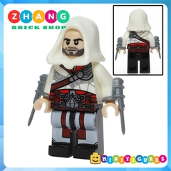 Đồ chơi xếp hình Assassin creed gồm Kenway Firenze Dorian Firenze Cormac Dorian Minifigures POGO PG8020