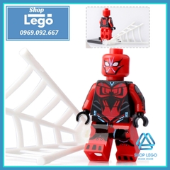 Xếp hình Spider man : Homecoming Vulture Iron Man Silk Masked Robber Spider-Man Lego Minifigures Xinh X0168
