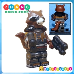 Xếp hình Iron Man
- Captain America - Deadpool
- Hawkeye
- Hulk - Rocket Racoon - Loki Lego Minifigures POGO PG8271