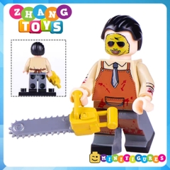 Xếp hình Jack Torrance Chainsaw Killer - Jason - Sam Elvira Twisty the Clown Pyramid Head Nurse Lego Minifigures WM6101