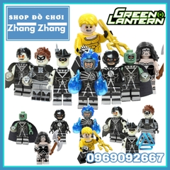 Xếp hình Superman Flash Deathstorm Aquaman DC Comics Martian Manhunter Black Lantern Lego Minifigures POGO PG8195