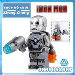 Xếp hình Iron man Captain America MK5 MK1 MK41 MK50 Ant Man Avengers Endgame Lego Minifigures Lele D165 d172