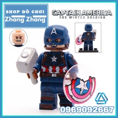 Xếp hình Captain America The Avengers Endgame Lego Minifigures Koruit Xp228